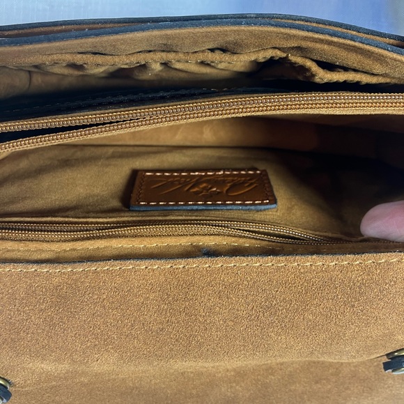 NWOT Stunning! Patricia Nash Lanza Crossbody Bag, Italian Sketchbook, Leather - Picture 11 of 11